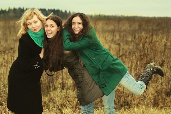 Прогулочная фотосессия с подругой