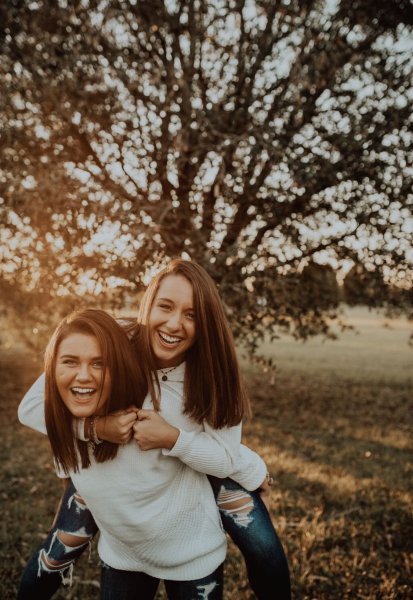 Интересные фотосессии с подругой