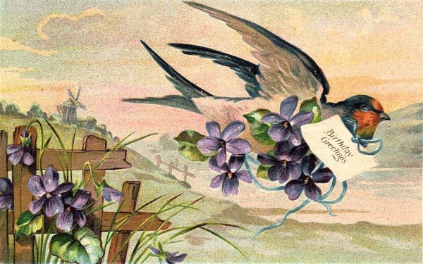 Открытки Винтаж