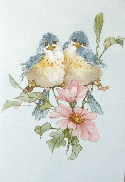Птички в стиле Прованс