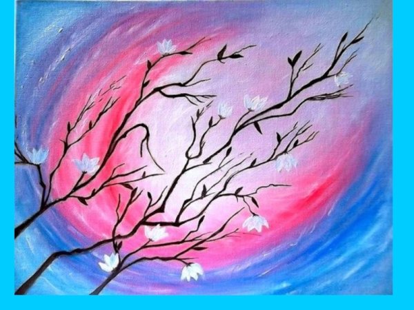 Рисунки весны для срисовки