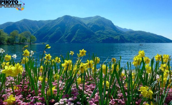 Лугано весной