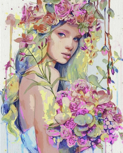 Весенняя аватарка для женщины