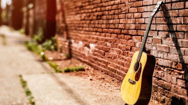 Девушка с гитарой