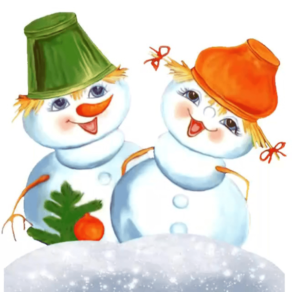 Веселый Снеговик