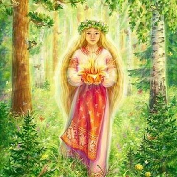 Женщина Весна, лето