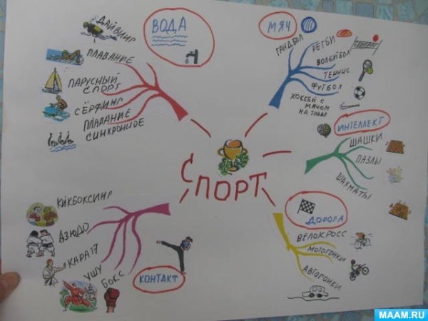 Интеллектуальная карта по природе