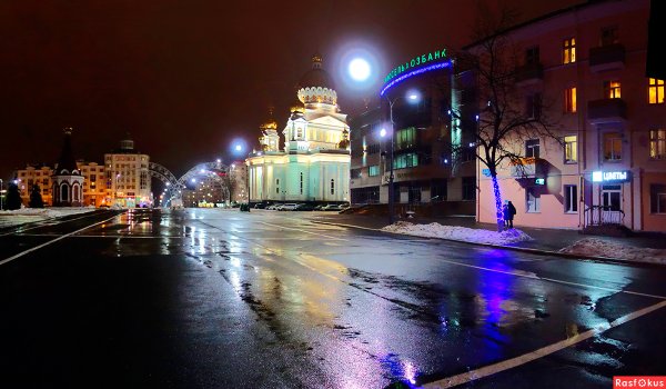 Мордовия Саранск зимой