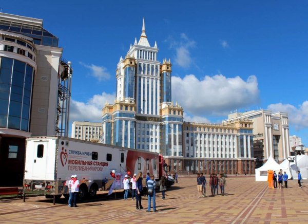 Дожди в Саранске в центре