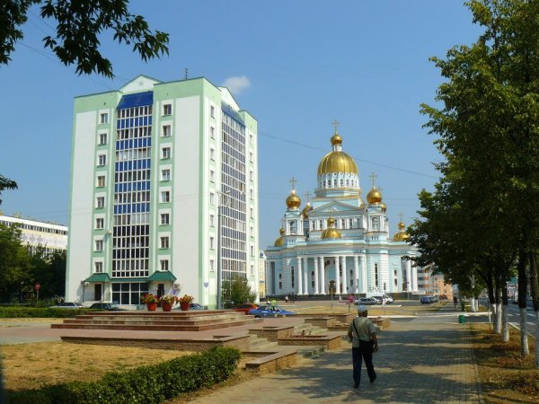 Набережная города Саранск