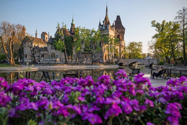 Венгрия Будапешт Весна