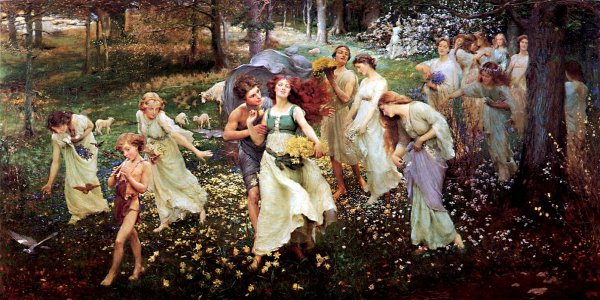 Художник Charles Daniel Ward