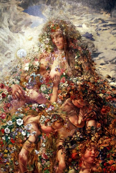 Художник Elena Oleniuc ангел