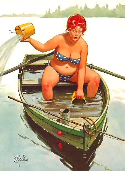 Хильда художник Дуэйн Брайерс Duane Bryers Хильда