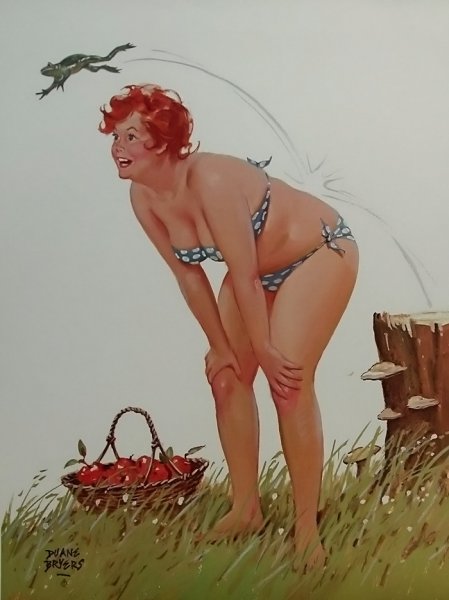 Толстушка Хильда осень