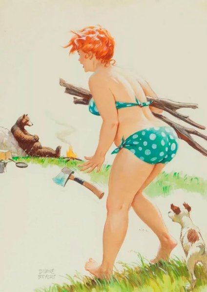 Толстушка Хильда Дуэйна Брайерса