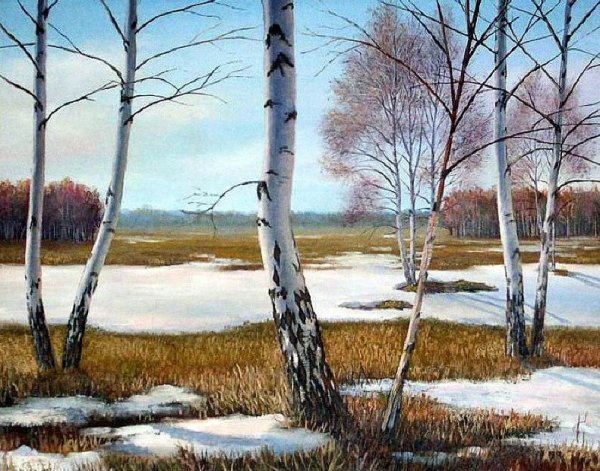 Б.Щербаков «Журчат ручьи весенние»