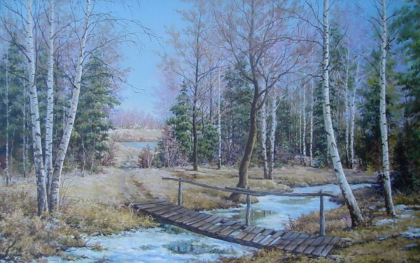 Весна пришла стихотворение