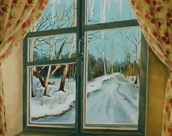 Весна стучит в окно