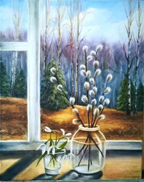 Весеннее окно