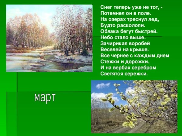 Снег теперь уже не тот
