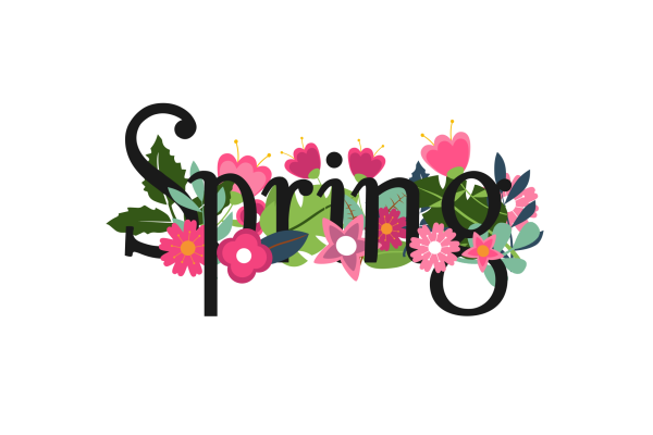 Буквы в стиле природы