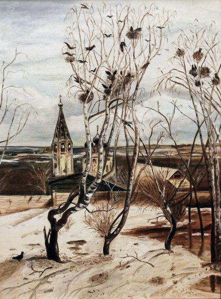 Алексей Кондратьевич Саврасов Грачи прилетели