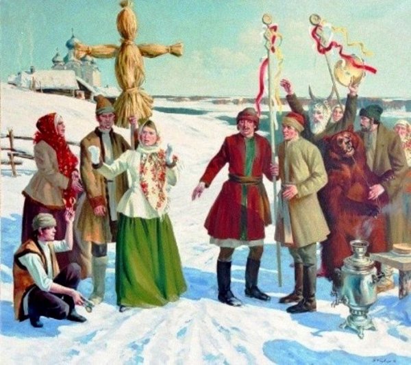 Встреча зимы и весны