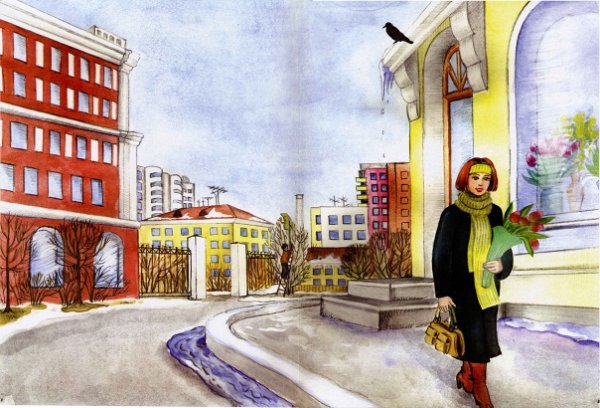 Занятия людей весной