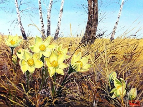 Синичкин календарь Бианки апрель