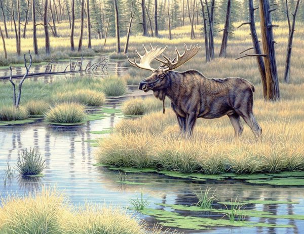 Художник-анималист Пауль Крапф