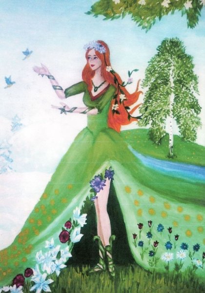 Весна красна рисунок