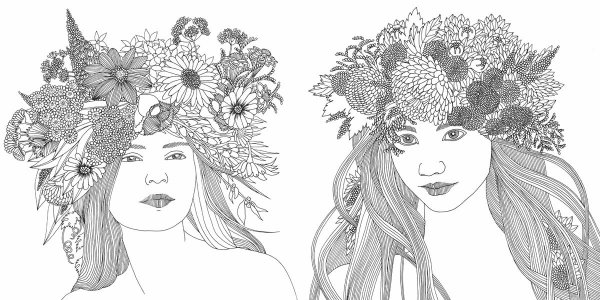 Образ весны в виде девушки