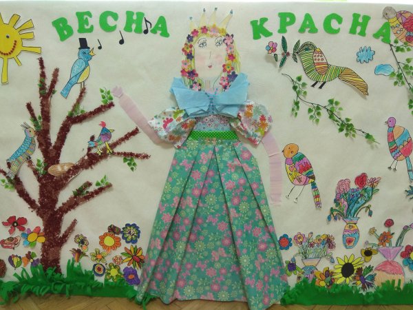 Весна рисунок