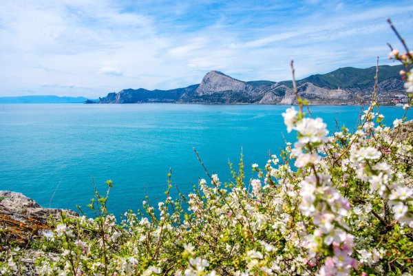 Южный берег Крыма весной