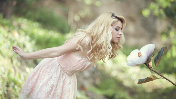 Фотосессия в белом платье