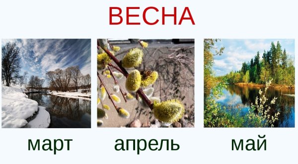 Весна март апрель май