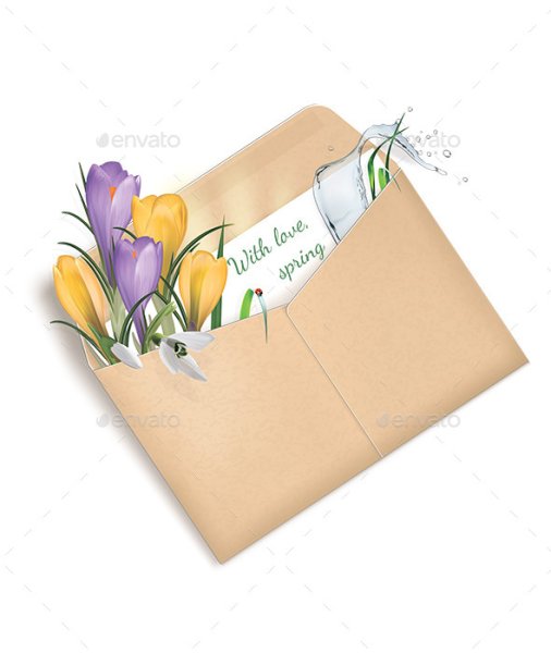Конверт от весны