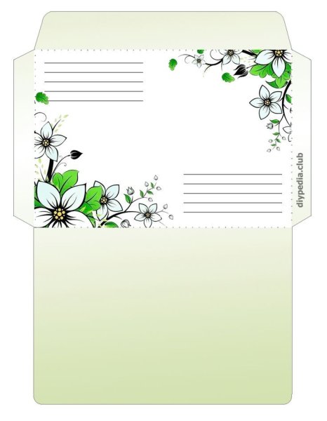 Красивые конверты для писем