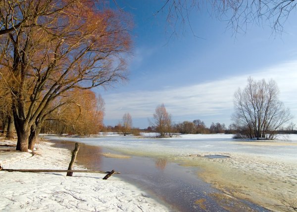 Красивые пейзажи ранней весны