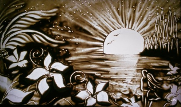 Ступни в песке