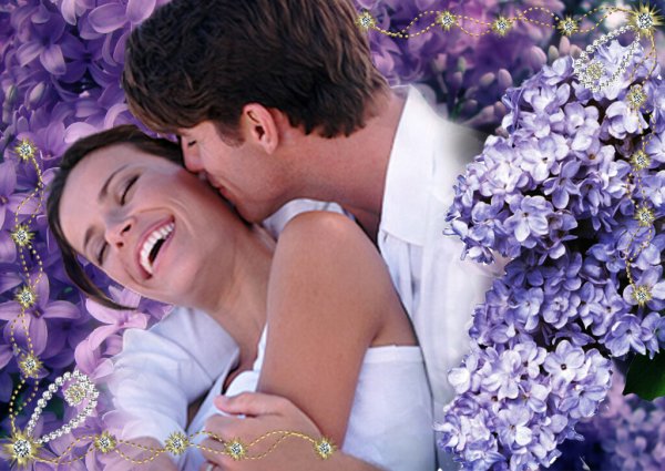 Влюбленные в цветах