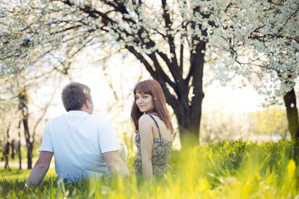 Парочка на природе