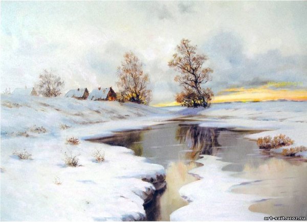 Алексея Николаевича Плещеева Весна