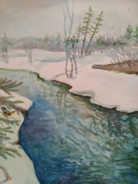 Плещеев бегут ручьи