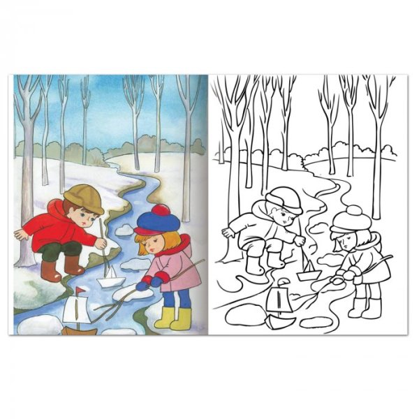 Раскраски для детей на тему Весна