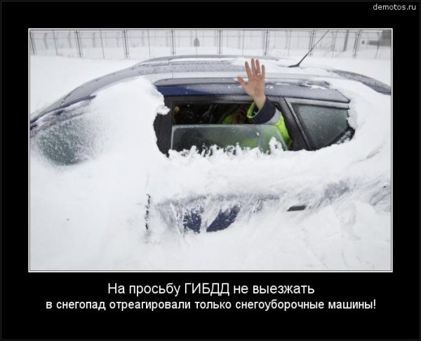 Зима вернулась в марте