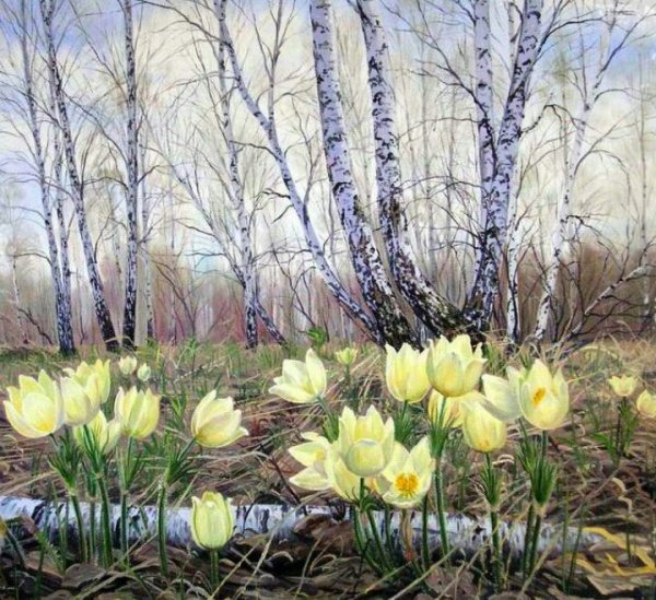 Весна пришла весне дорогу