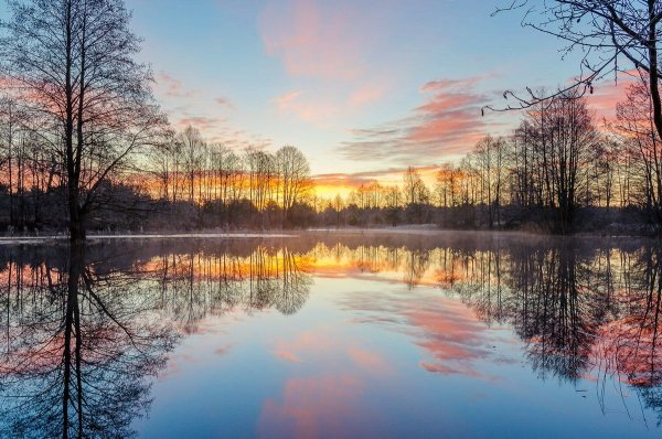 Панорама Весна Россия