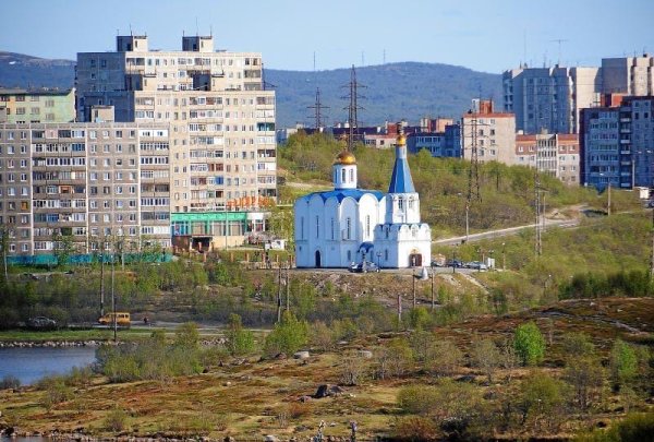 Мурманск в феврале